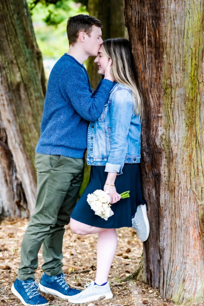 Forehead Kiss at Point Defiance Park