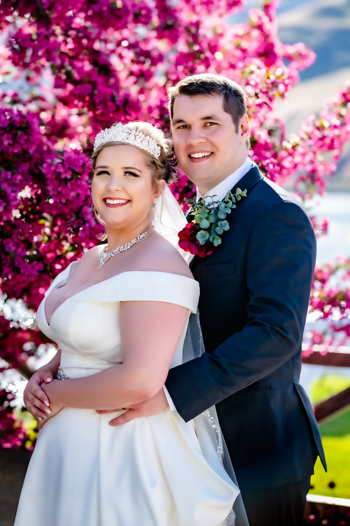 Couple Shot at the River Estate Wedding