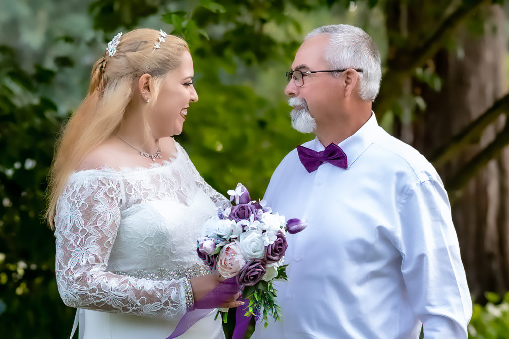 bride and father of the bride